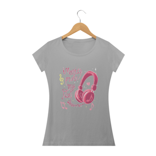 Nome do produto Camiseta personaliza baby long music