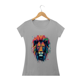 Nome do produto Camiseta feminina baby long Lion
