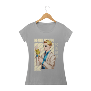 Nome do produto Camiseta feminina baby long Nanami Kento