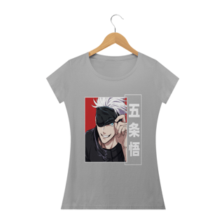 Nome do produto Camiseta feminina baby long Gojo Satoru