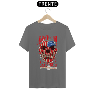 Camiseta estonada American Skull