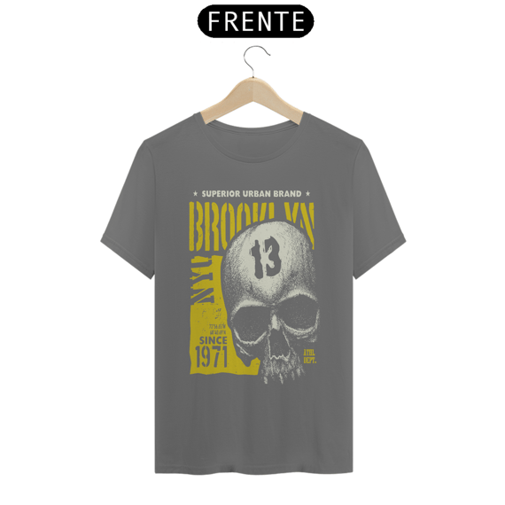 Camiseta masculina estonada NY Brooklyb