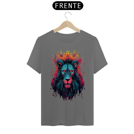 Camiseta masculina Estonada Leão