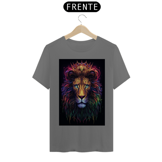 Camiseta masculina Estonada Leão