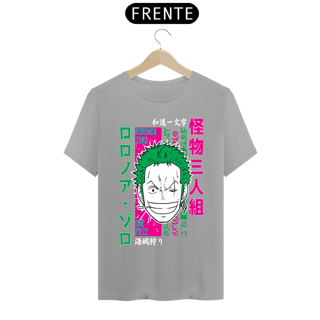 Nome do produto Camiseta masculina Roronoa Zoro