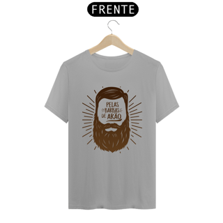 Nome do produto Camiseta masculina Barbas de Arão