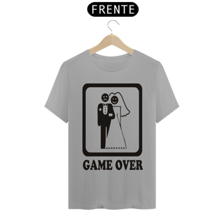 Nome do produto Camiseta masculina Game Over