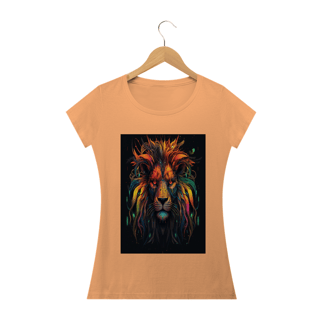 Nome do produto Camiseta feminina baby long Leão