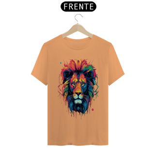 Nome do produto Camiseta masculina estonada Leão