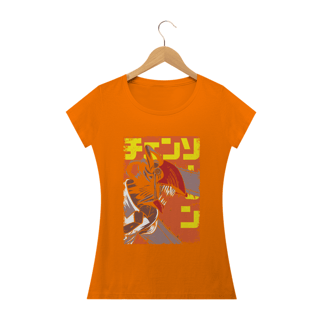 Nome do produto Camiseta Feminina Chainsaw Man 