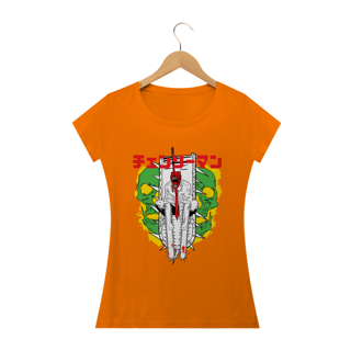 Nome do produto Camiseta Feminina Chainsaw Man 