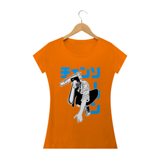 Nome do produto Camiseta Feminina Chainsaw Man 