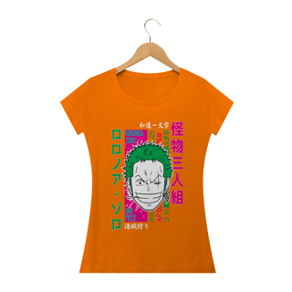 Nome do produto Camiseta feminina Roronoa Zoro