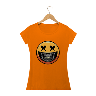 Nome do produto Camiseta feminina Sorria