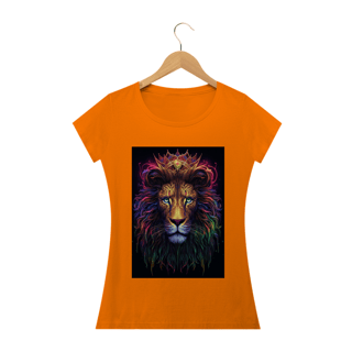 Nome do produto Camiseta feminina baby long Leão