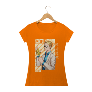 Nome do produto Camiseta feminina baby long Nanami Kento