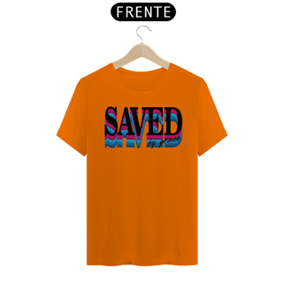Nome do produto Camiseta masculina Salvo pela Graça