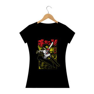 Camiseta Feminina Chainsaw Man 
