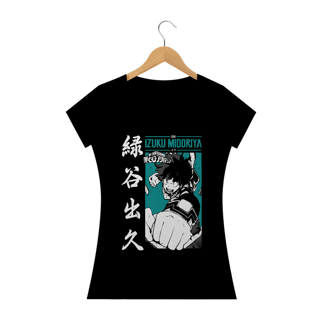 Camiseta feminina My Hero Academia