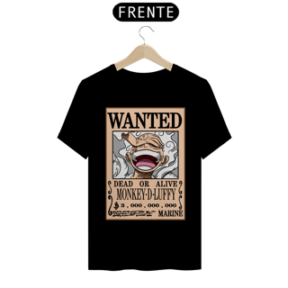 Nome do produto Camiseta masculina Cartaz Monkey D Luffy