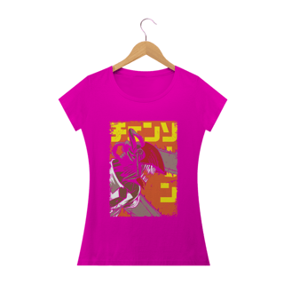 Nome do produto Camiseta Feminina Chainsaw Man 