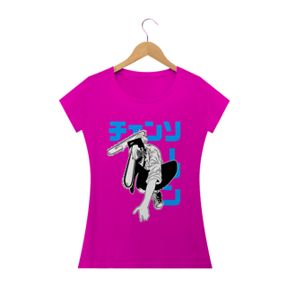 Nome do produto Camiseta Feminina Chainsaw Man 