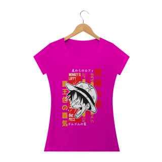 Nome do produto Camiseta feminina Luffy
