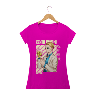Nome do produto Camiseta feminina baby long Nanami Kento