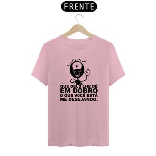 Nome do produto Camiseta masculina Deus lhe dê em dobro