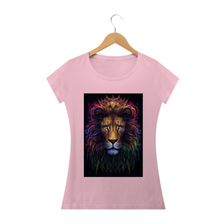 Nome do produto Camiseta feminina baby long Leão