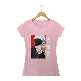 Nome do produto Camiseta feminina baby long Gojo Satoru