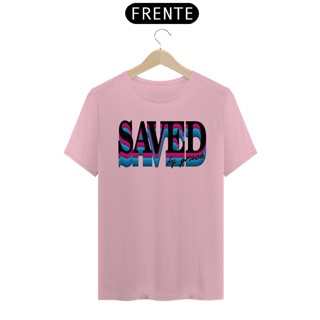 Nome do produto Camiseta masculina Salvo pela Graça