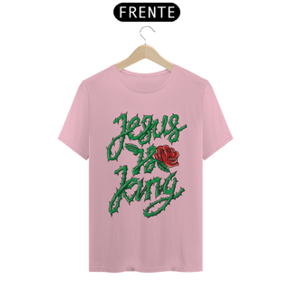 Nome do produto Camiseta masculina Jesus é Rei