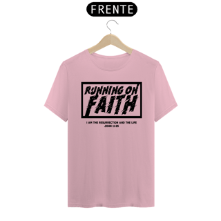 Nome do produto Camiseta masculina Correndo na fé