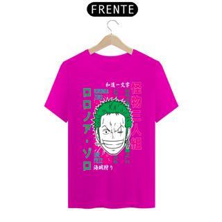 Nome do produto Camiseta masculina Roronoa Zoro