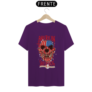 Nome do produto Camiseta masculina American Skull