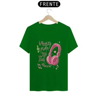 Nome do produto Camiseta masculina music