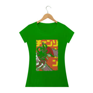 Nome do produto Camiseta Feminina Chainsaw Man 