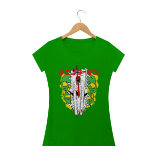 Nome do produto Camiseta Feminina Chainsaw Man 
