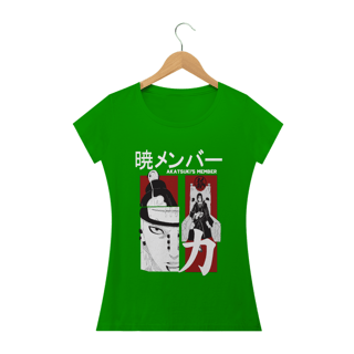 Nome do produto Camiseta feminina Pain Itachi Obito