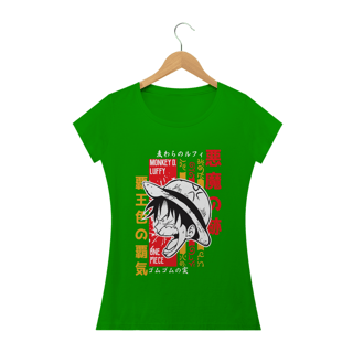 Nome do produto Camiseta feminina Luffy