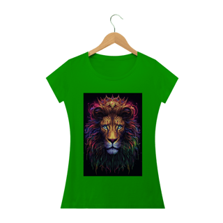 Nome do produto Camiseta feminina baby long Leão