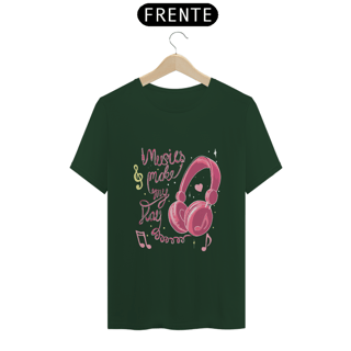 Nome do produto Camiseta masculina music
