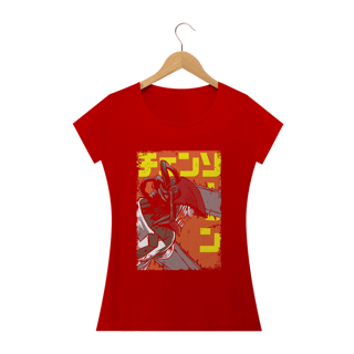 Nome do produto Camiseta Feminina Chainsaw Man 