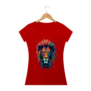 Nome do produto Camiseta feminina baby long Lion