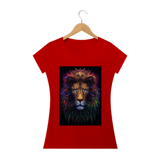 Nome do produto Camiseta feminina baby long Leão