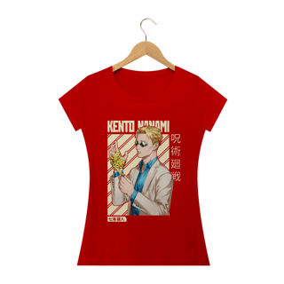 Nome do produto Camiseta feminina baby long Nanami Kento