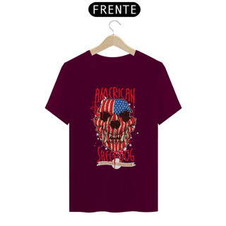 Nome do produto Camiseta masculina American Skull