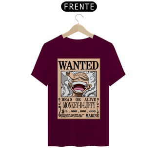 Nome do produto Camiseta masculina Cartaz Monkey D Luffy