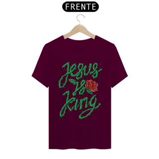 Nome do produto Camiseta masculina Jesus é Rei